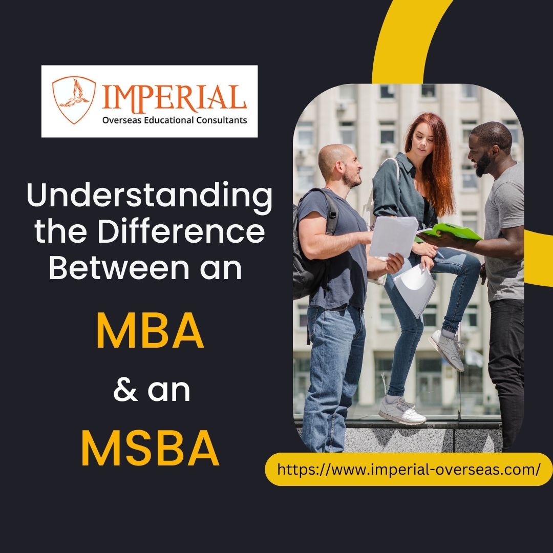 Understanding the Difference Between an MBA and an MSBA