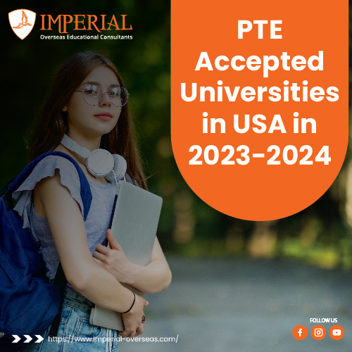 PTE Accepted Universities in USA in 2024-2025