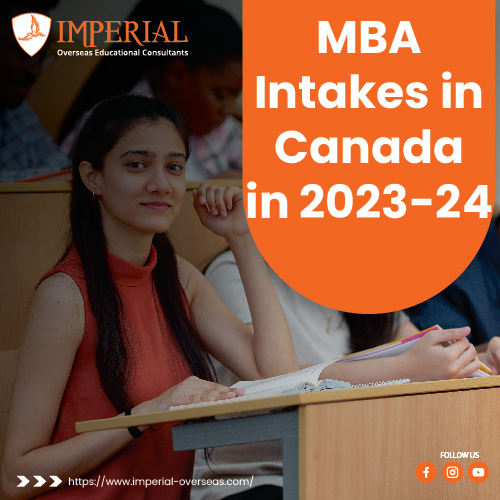 MBA Intakes in Canada in 2023-24