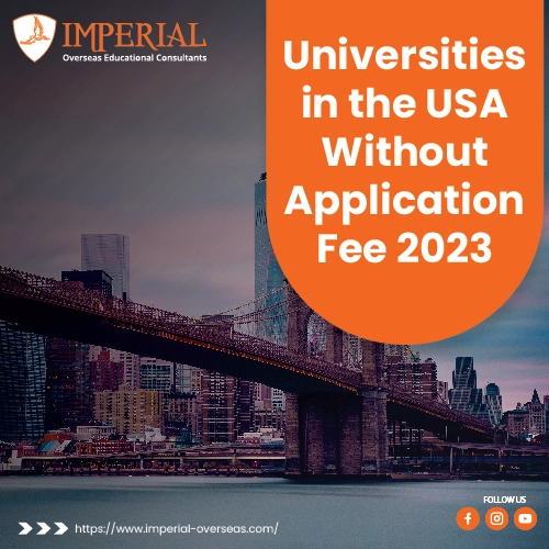 Universities in the USA Without Application Fee 2024-2025