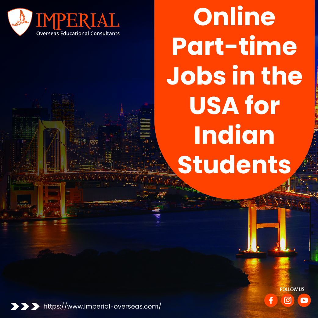 Online Part-time Jobs in the USA for Indian Students