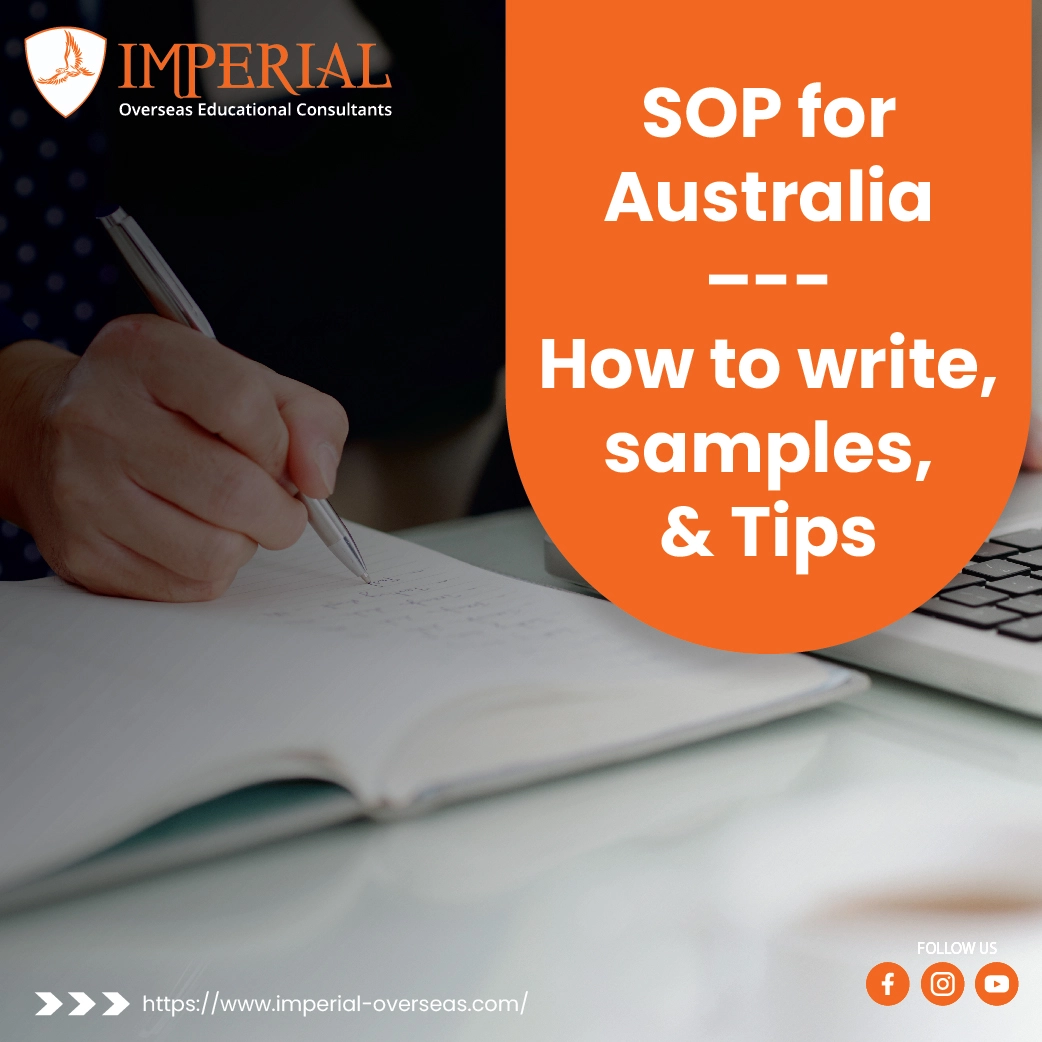 SOP for Australia How to write, samples, & Tips