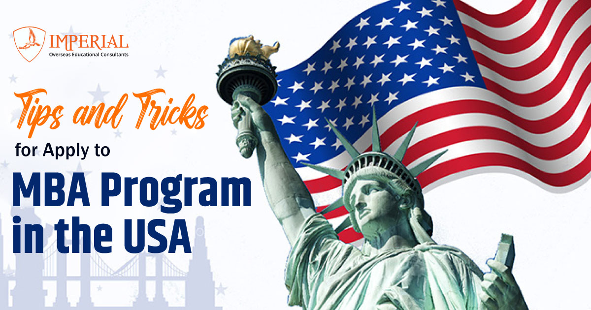 Tips and Tricks for Applying to an MBA Program in the USA