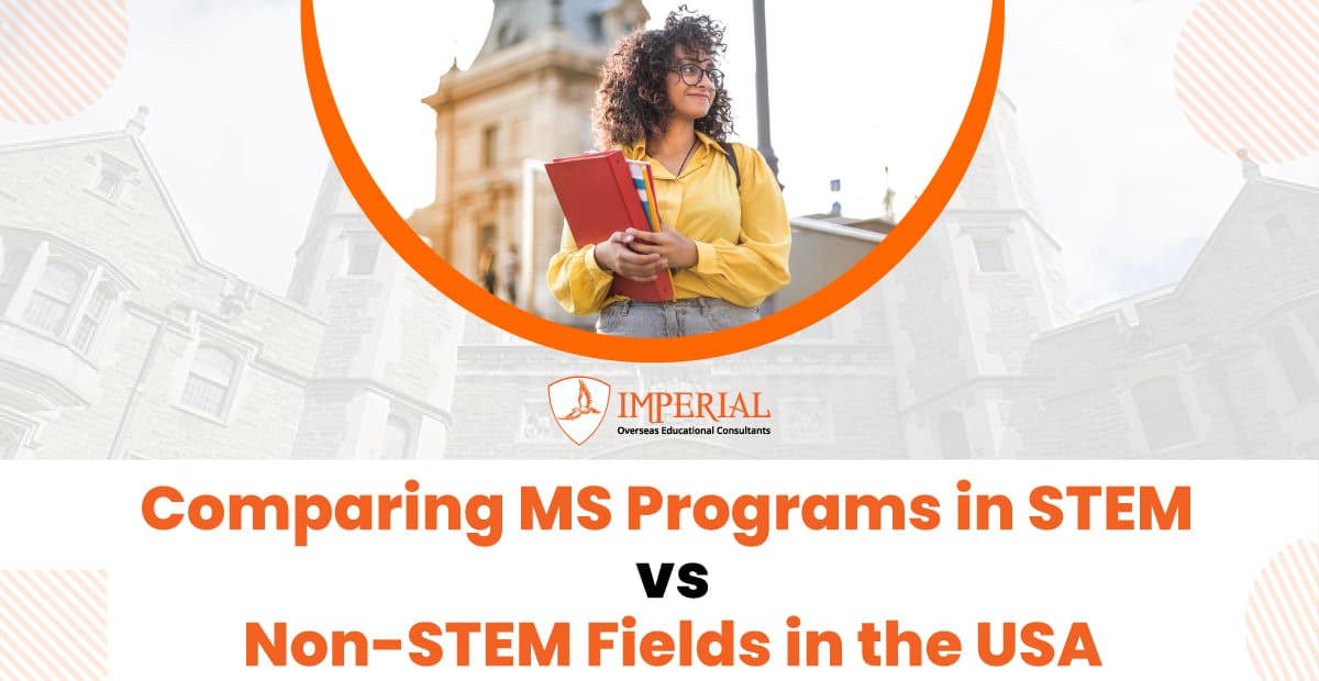 Comparing MS Programs in STEM vs. Non-STEM Fields in the USA