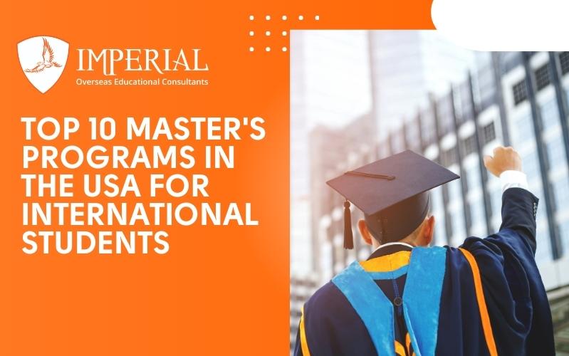 Top 10 Master’s Programs in the USA for International Students